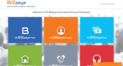 Desktop Screenshot of bizpaye.com